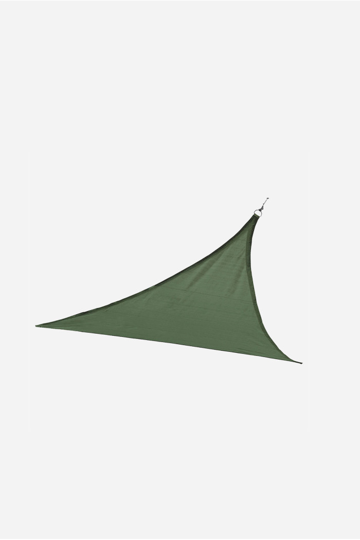 TOLDO VELA TRIANGULAR VERDE 3,6X3,6X3,6m