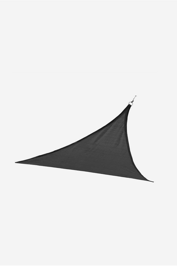 TOLDO VELA TRIANGULAR NEGRO 5X5X5M