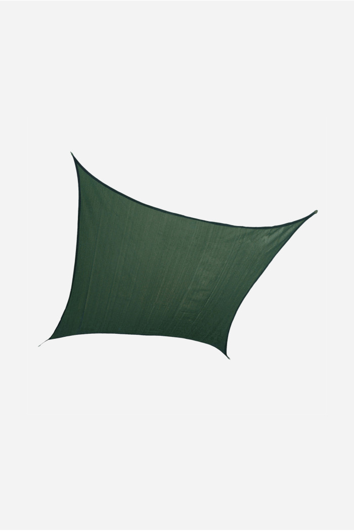 TOLDO VELA CUADRADO VERDE 3,6X3,6m