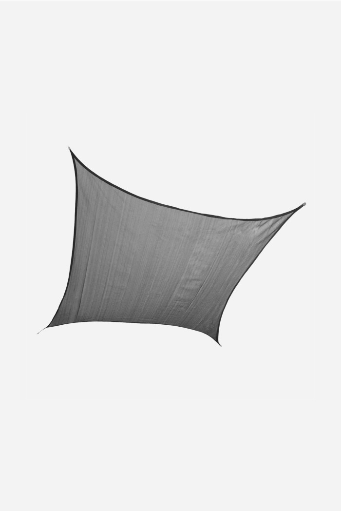 TOLDO VELA CUADRADO GRIS 3,6X3,6m