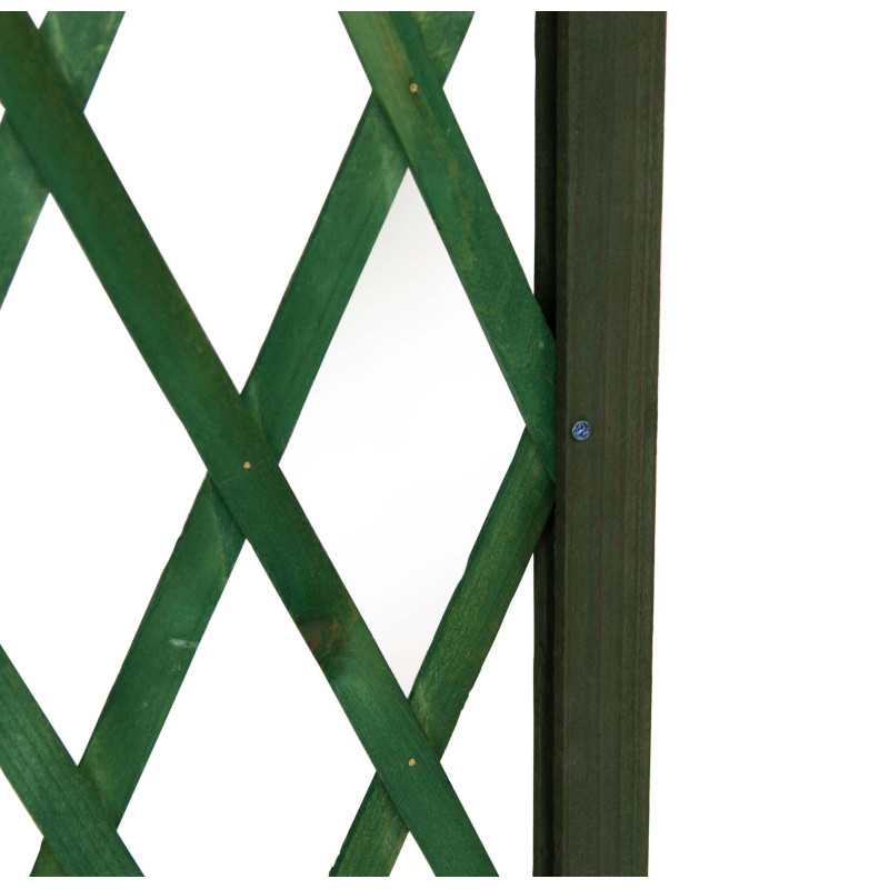 SET DE 6 CELOSÍAS MADERA EXTENSIBLE VERDE 95x49cm