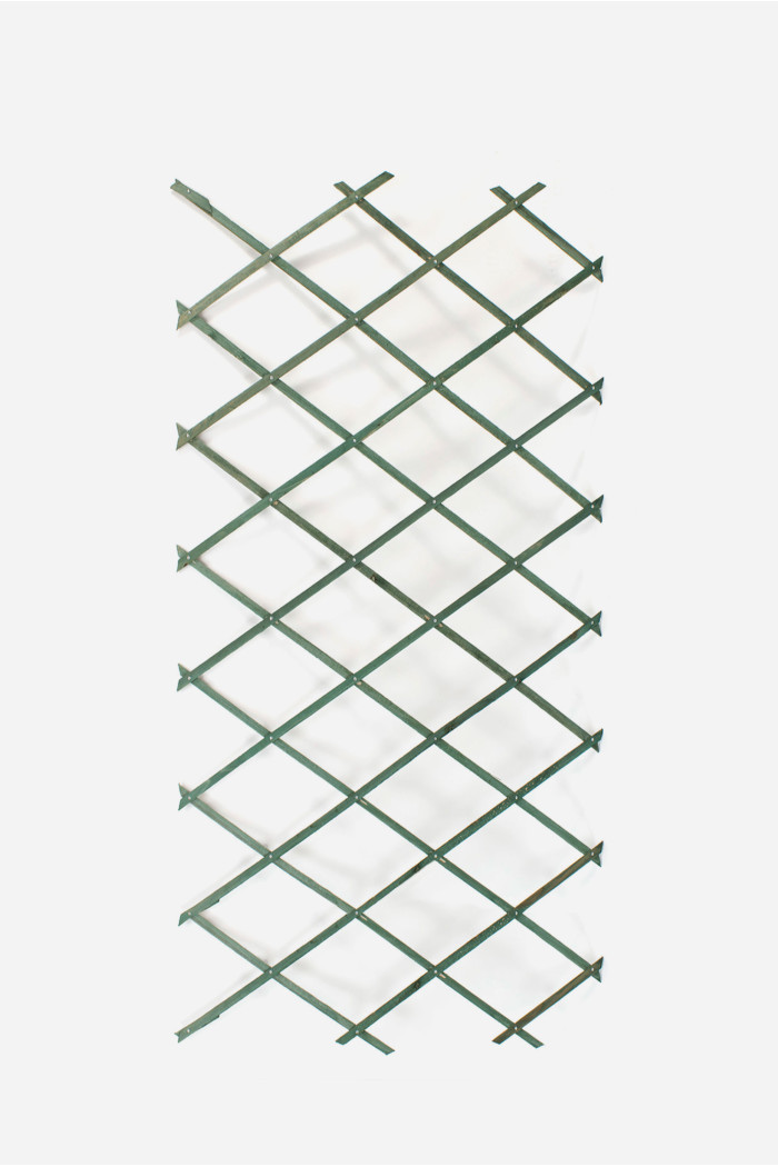 Celosía extensible de madera para jardín 180x90 cm - Verde