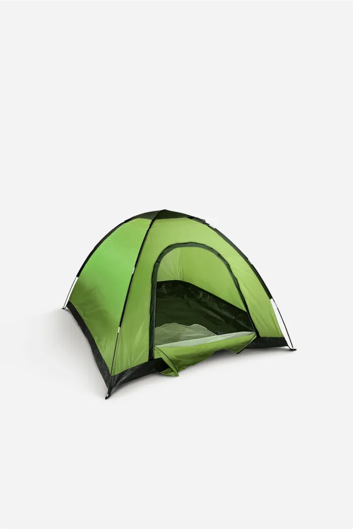 TIENDA DE CAMPAÑA 4 PERSONAS 200X200X130 cm - 2 COLORES DISP.