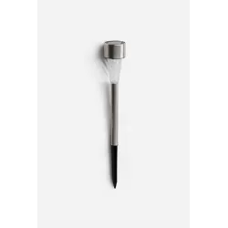PACK DE 24 ANTORCHAS LUZ SOLAR ACERO INOXIDABLE D,5X37 - LUZ BLANCA