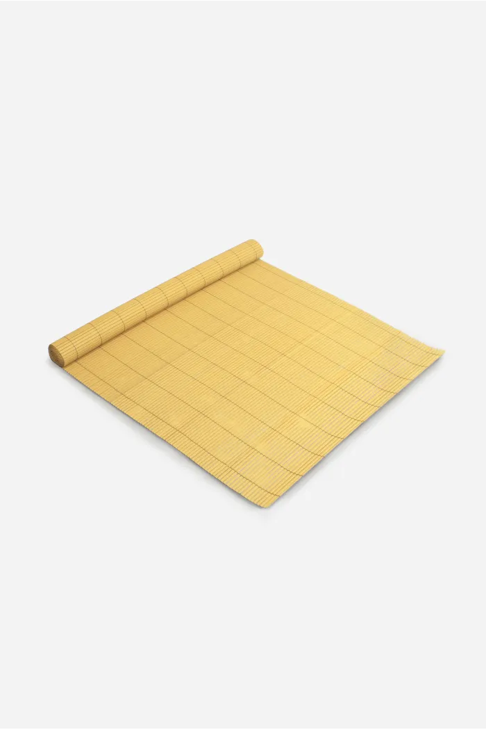 VALLA DE OCULTACIÓN PVC DOBLE CARA AMARILLA 1000gr/m² 1,5X3M