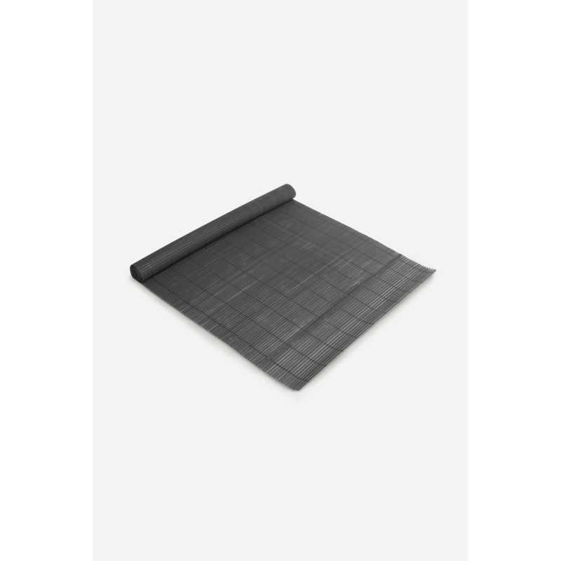 VALLA DE OCULTACIÓN PVC DOBLE CARA NEGRO 1000gr/m² 1X3M