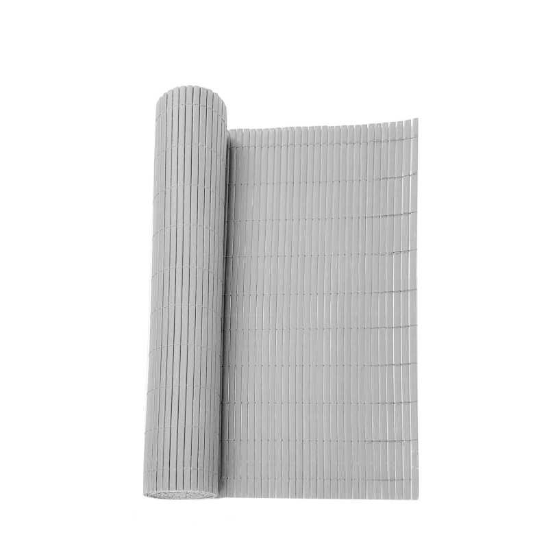 VALLA DE OCULTACIÓN PVC DOBLE CARA GRIS 1000gr/m² 1X3M