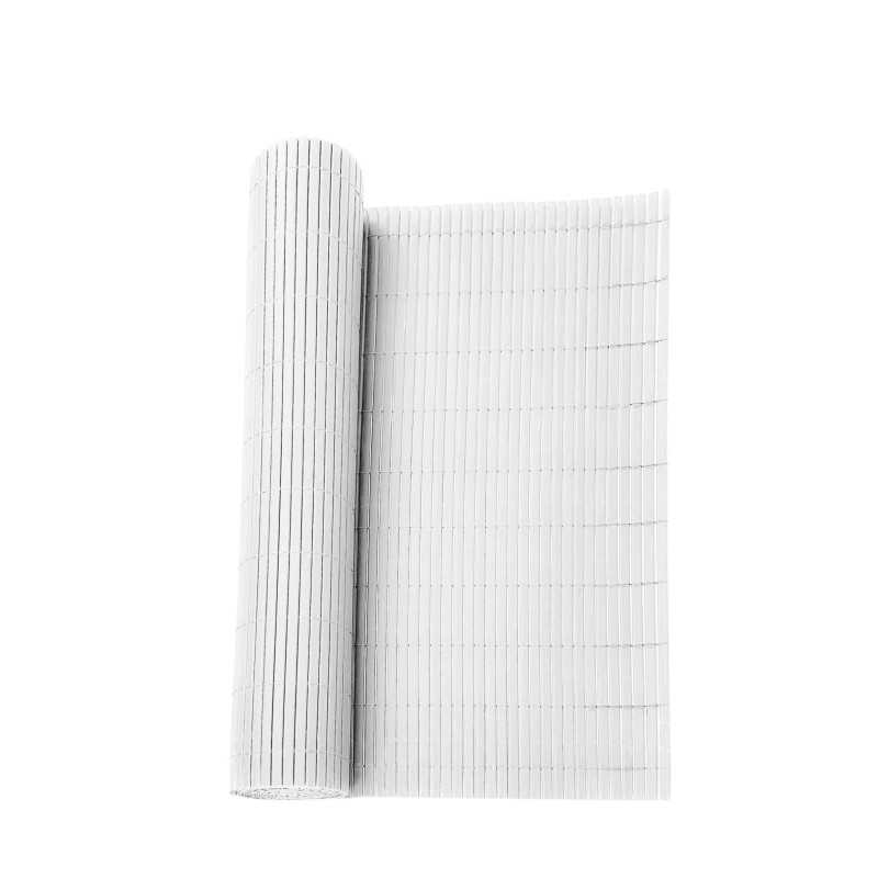 VALLA DE OCULTACIÓN PVC DOBLE CARA BLANCO 1000gr/m² 1X3M