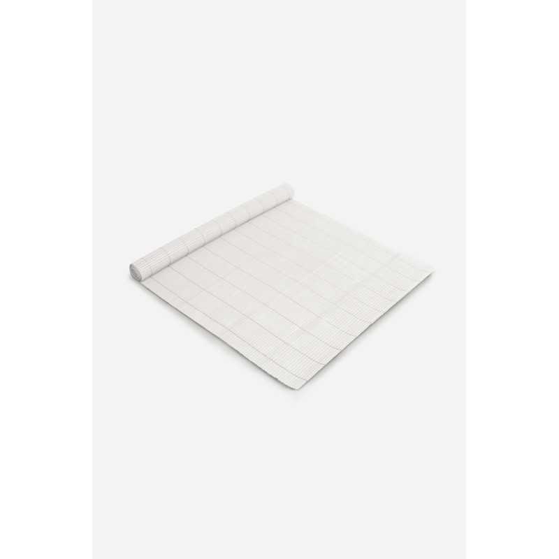 VALLA DE OCULTACIÓN PVC DOBLE CARA BLANCO 1000gr/m² 1X3M