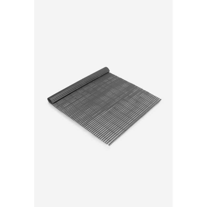 VALLA DE OCULTACIÓN MEDIA CAÑA PVC NEGRA 900gr/m² 1,5X3M