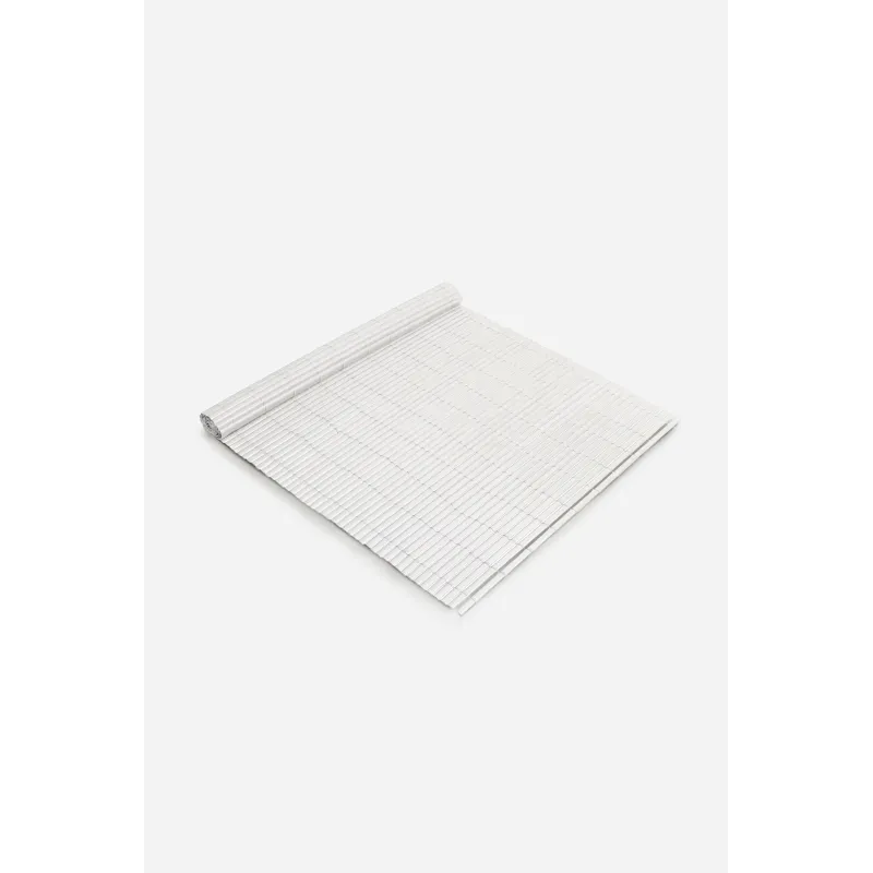 VALLA DE OCULTACIÓN MEDIA CAÑA PVC BLANCA 900gr/m² 1,5X3M