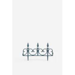 Set de 4 Vallas de Plástico para Jardín de 30x51 cm - 2 Colores