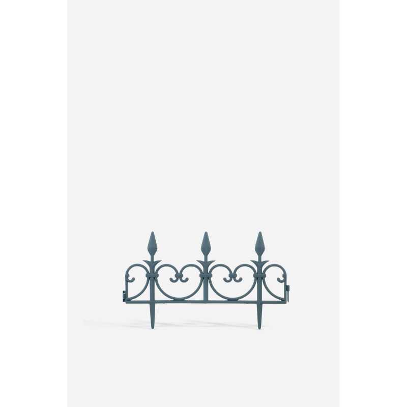 Set de 4 Vallas de Plástico para Jardín de 30x51 cm - 2 Colores
