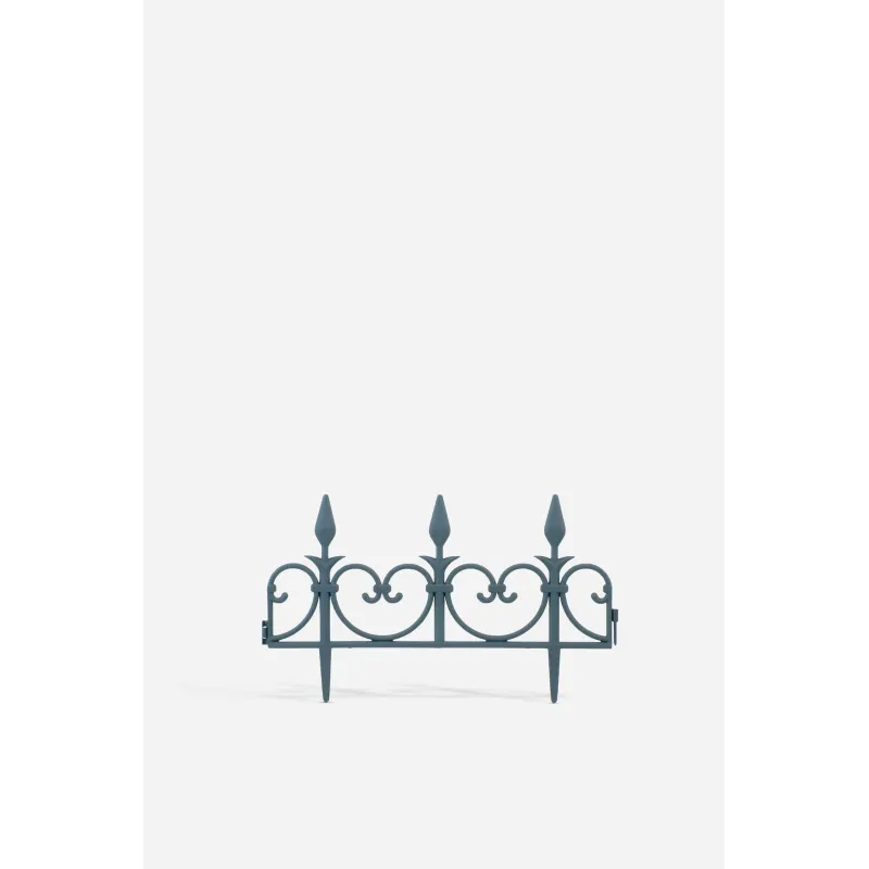 Set de 4 Vallas de Plástico para Jardín de 30x51 cm - 2 Colores