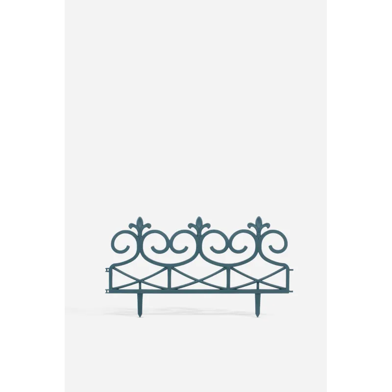 Set de 4 Vallas de Plástico para Jardín de 32x60 cm - 2 Colores