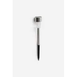 PACK DE 24 ANTORCHAS LUZ SOLAR ACERO INOX. D.4.5X31 cm - LUZ BLANCA