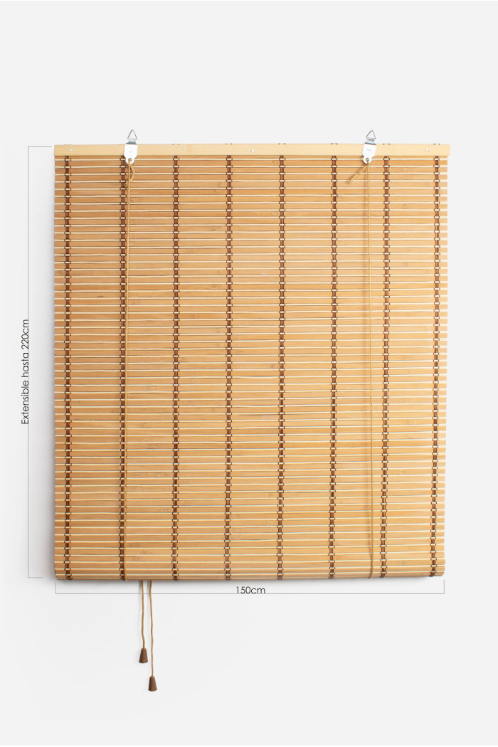 PERSIANA BAMBU NATURAL 150X220 cm