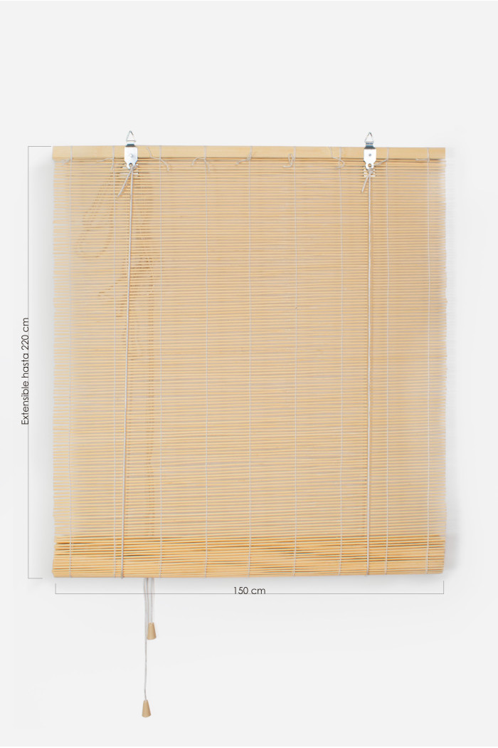 PERSIANA BAMBU NATURAL 150X220 cm