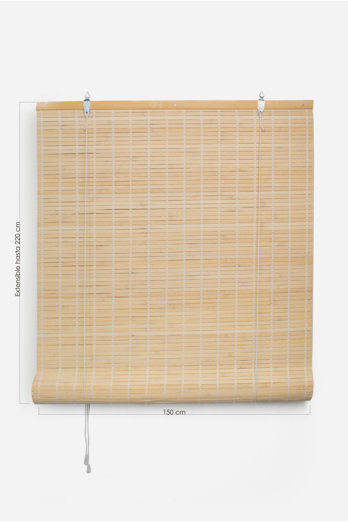 PERSIANA BAMBU NATURAL 150X220 cm