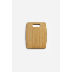 TABLA CORTAR DE BAMBÚ 25X20X1 cm - MODELO 1
