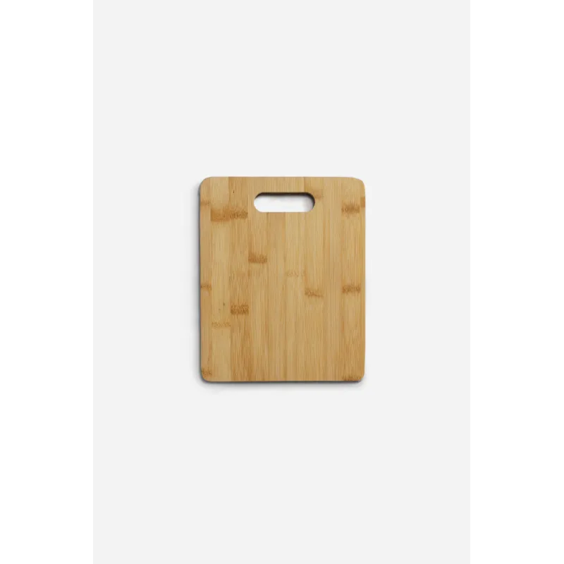TABLA CORTAR DE BAMBÚ 25X20X1 cm - MODELO 2