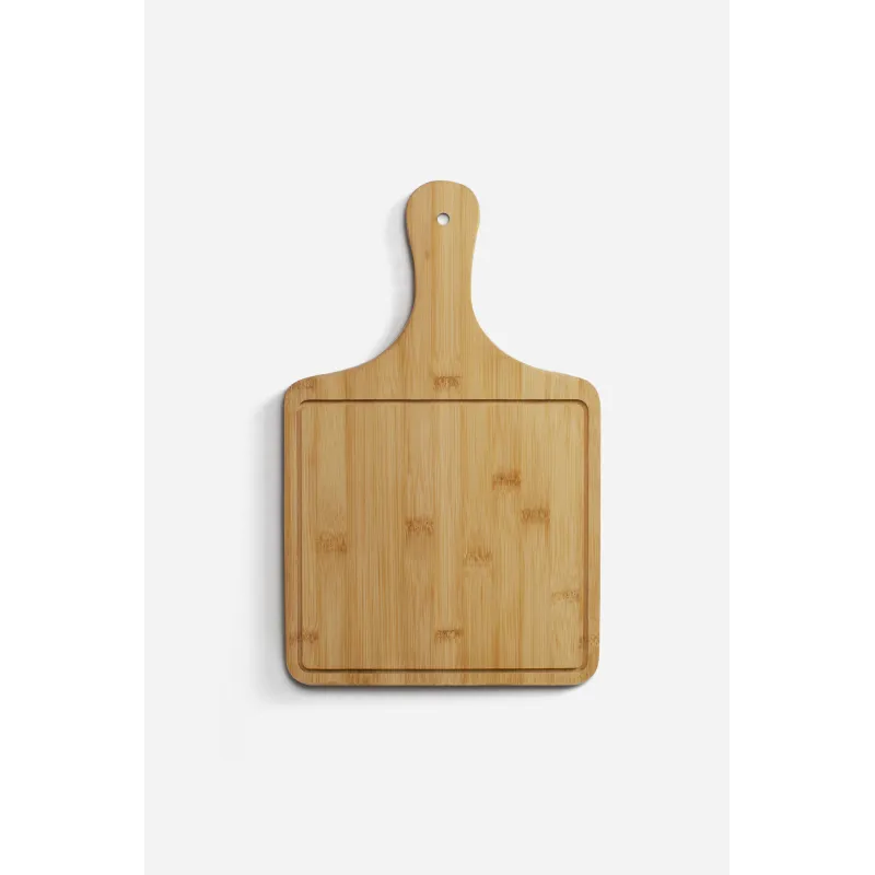 TABLA CORTAR DE BAMBÚ 40X25X1 cm - MODELO 3