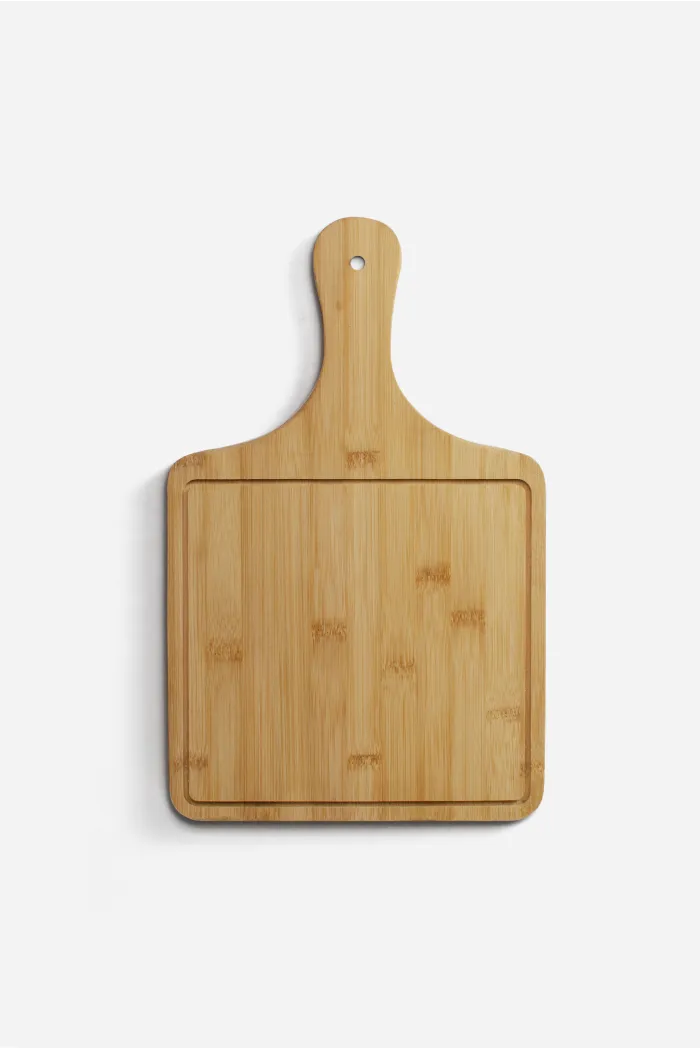 TABLA CORTAR DE BAMBÚ 40X25X1 cm - MODELO 3