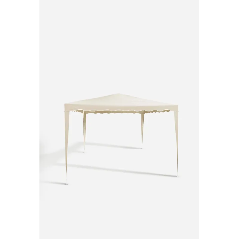 CENADOR DESMONTABLE CREMA 3X3X2,5 m