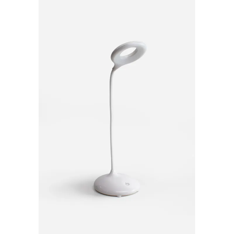Lámpara flexo LED para escritorio con puerto USB