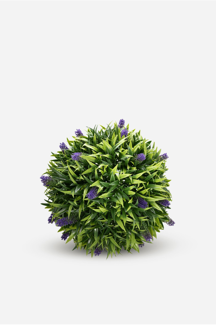 BOLA DE LAVANDA ARTIFICIAL D.27cm ANTI-UV