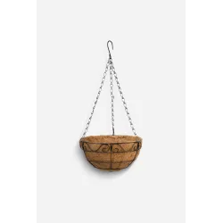 MACETERO COLGANTE DE COCO D.25X13 cm