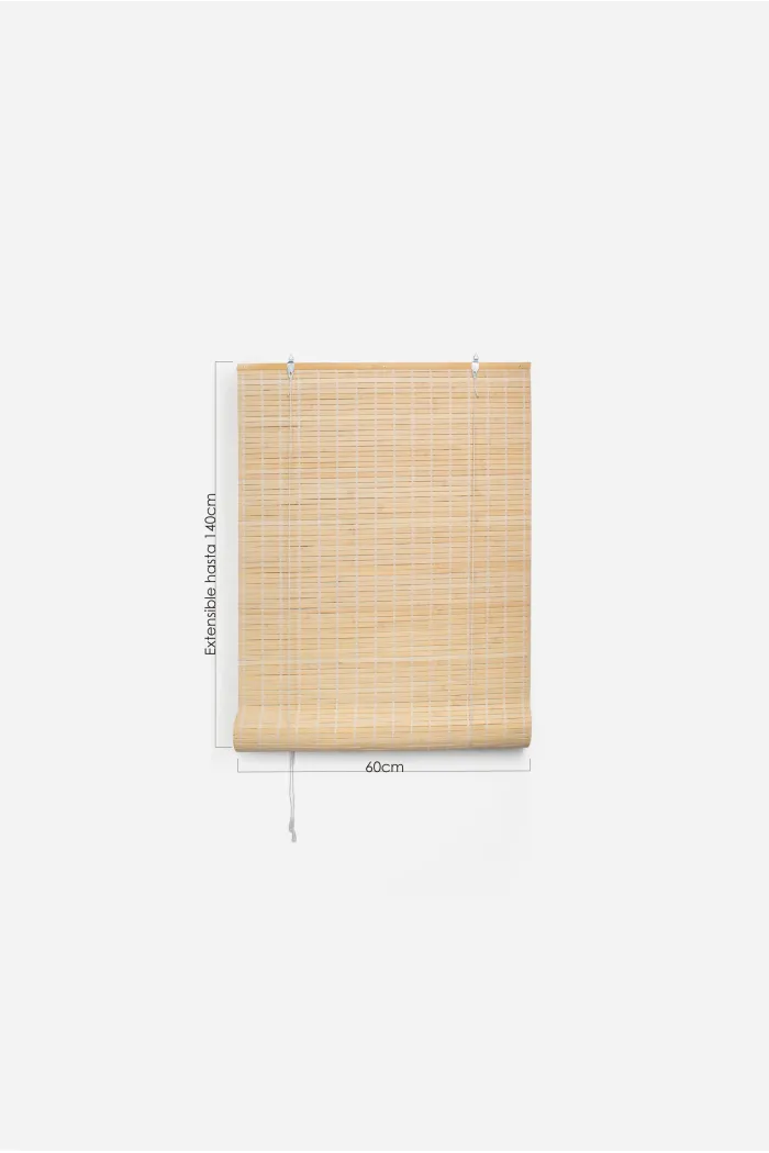 PERSIANA BAMBU NATURAL 60X140 cm