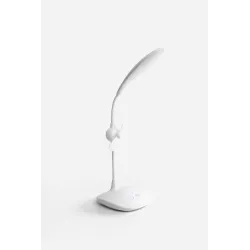 Lámpara flexo LED para escritorio con ventilador Issur