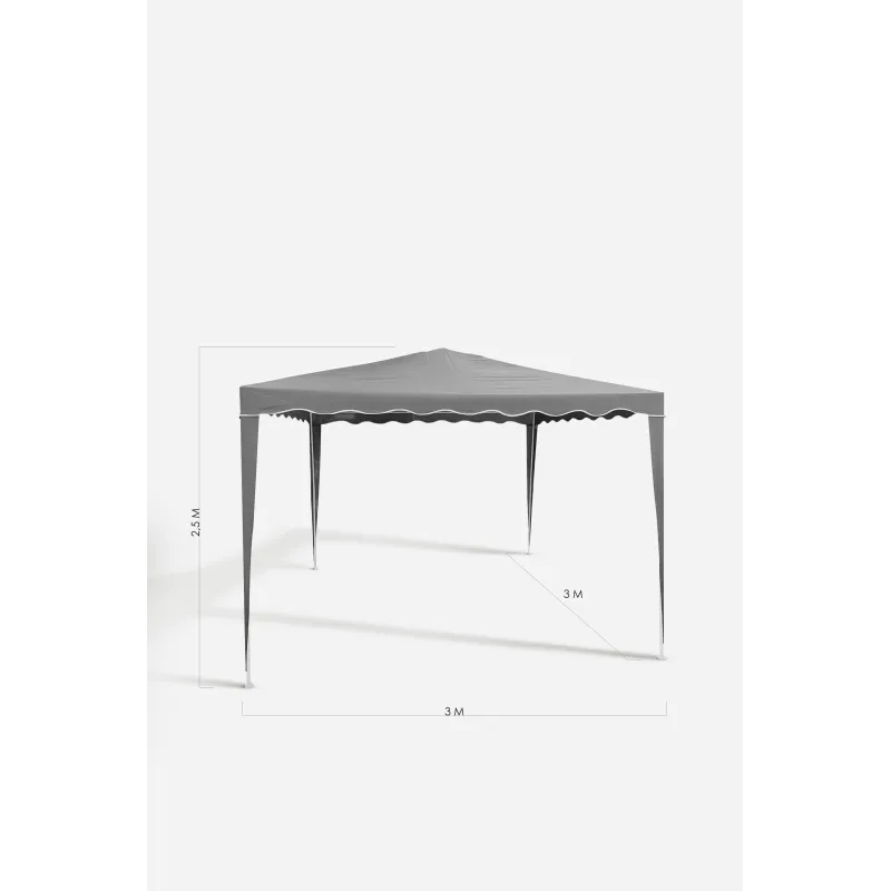 Cenador de Jardín Desmontable - 3x3x2,5 m