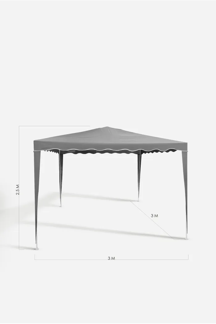 Cenador de Jardín Desmontable - 3x3x2,5 m
