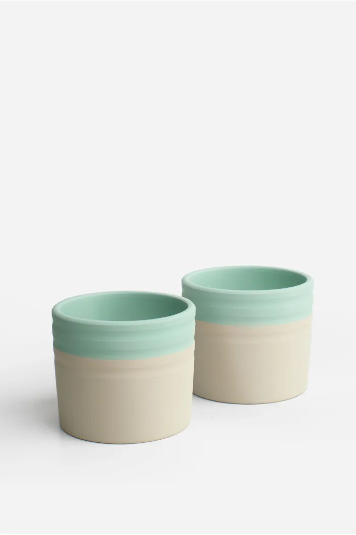 Pack de 2 Maceteros de Terracota para Plantas Ø12 x 10 cm | Disponible en 8 Modelos
