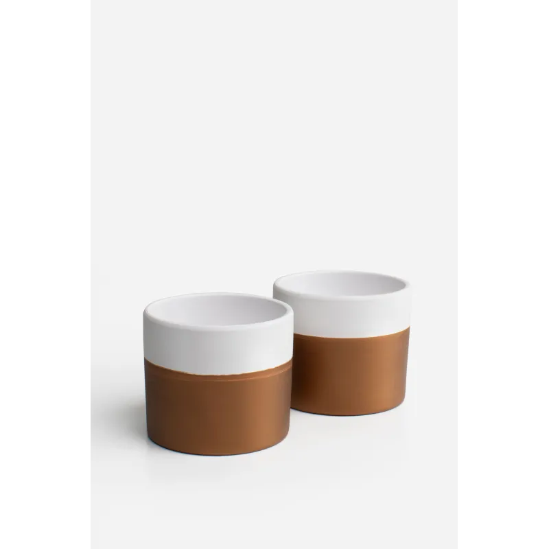 PACK X2 MACETERO TERRACOTA D.12X10 CM