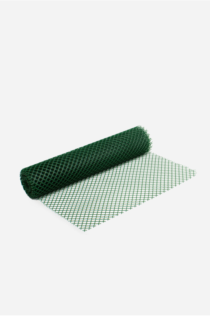 MALLA PLÁSTICA HEXAGONAL VERDE 280G/M² 20*20MM – DISPONIBLE EN 2 MEDIDAS