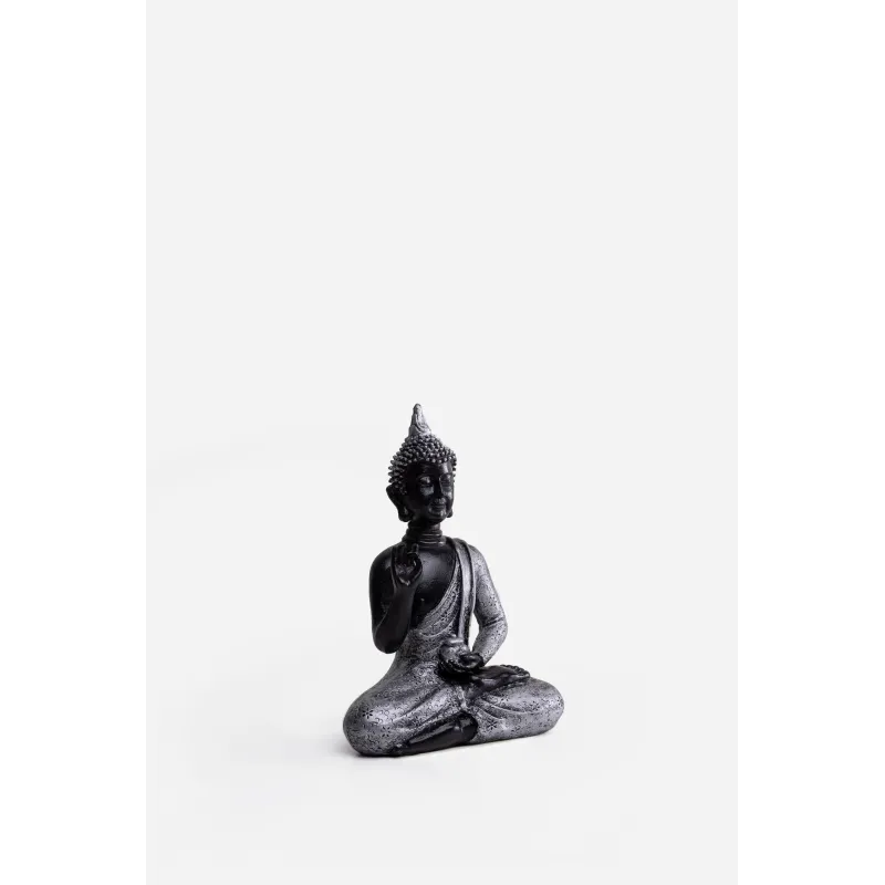 FIGURA BUDA EN RESINA 13.5X6.5X19 CM