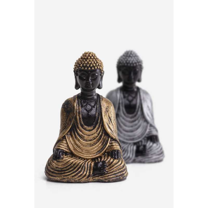 FIGURA BUDA EN RESINA 9.5X6X14 CM – DISPONIBLE EN 2 MODELOS