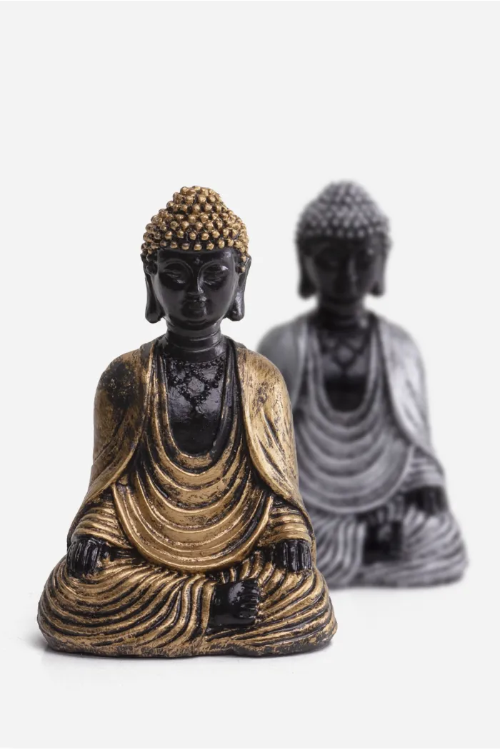 FIGURA BUDA EN RESINA 9.5X6X14 CM – DISPONIBLE EN 2 MODELOS