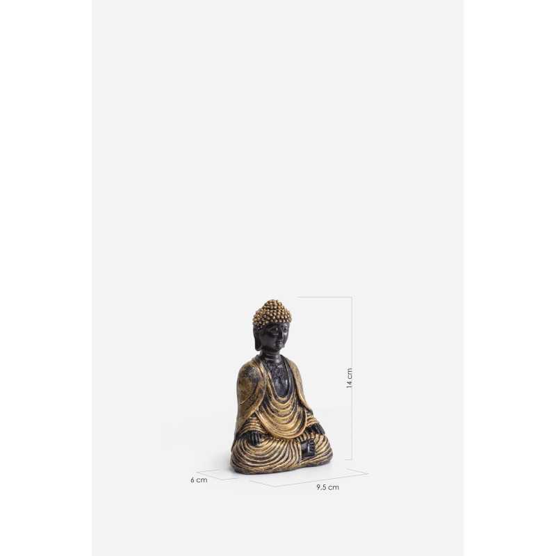 FIGURA BUDA EN RESINA 9.5X6X14 CM – DISPONIBLE EN 2 MODELOS
