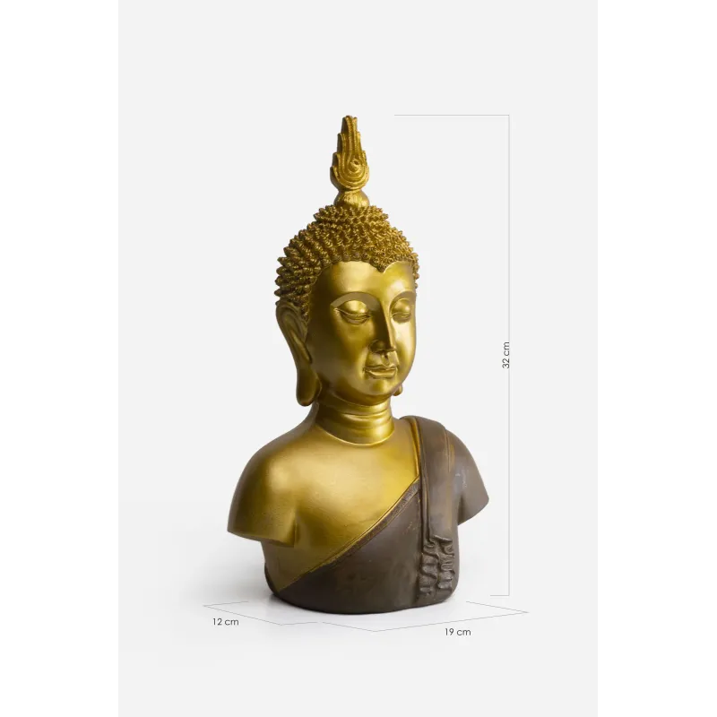 FIGURA BUDA EN RESINA 19X12X32 CM – DISPONIBLE EN 2 MODELOS