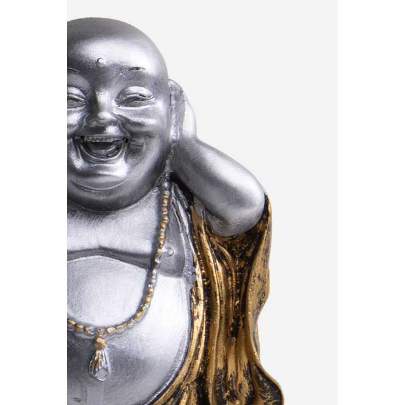 SET DE 3 FIGURAS BUDA EN RESINA 10X6X14 CM 2 MODELOS