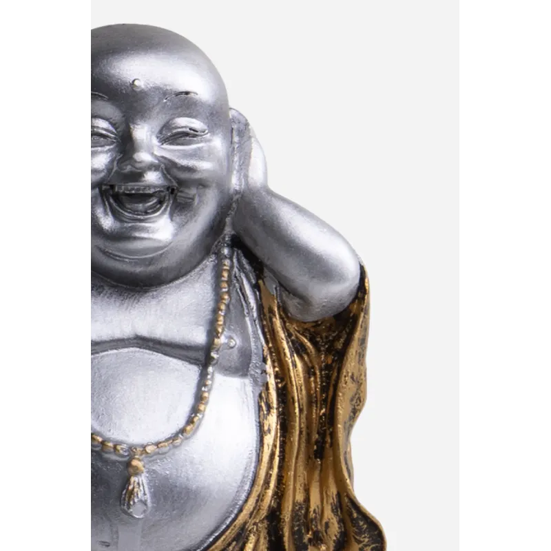 SET DE 3 FIGURAS BUDA EN RESINA 10X6X14 CM 2 MODELOS