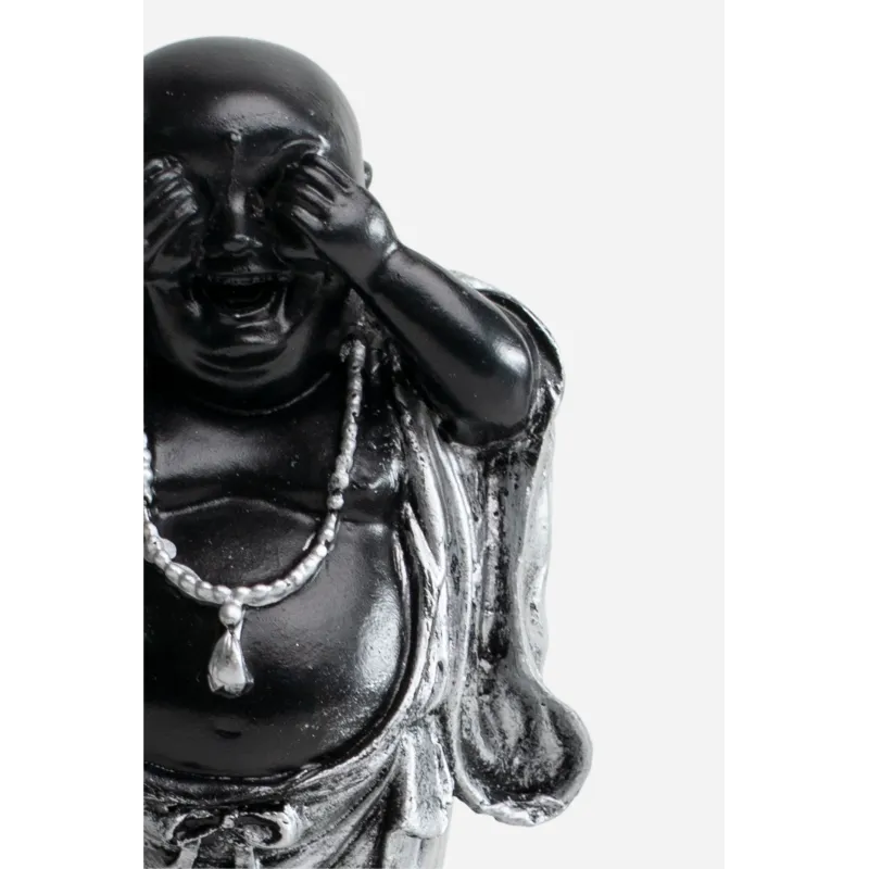 SET DE 3 FIGURAS BUDA EN RESINA 10X6X14 CM 2 MODELOS