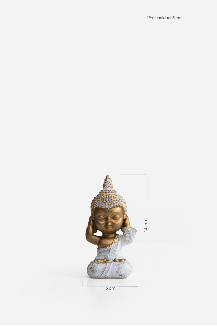 FIGURA BUDA RESINA 5X5X14 cm - DISPONIBLE EN 2 MODELOS