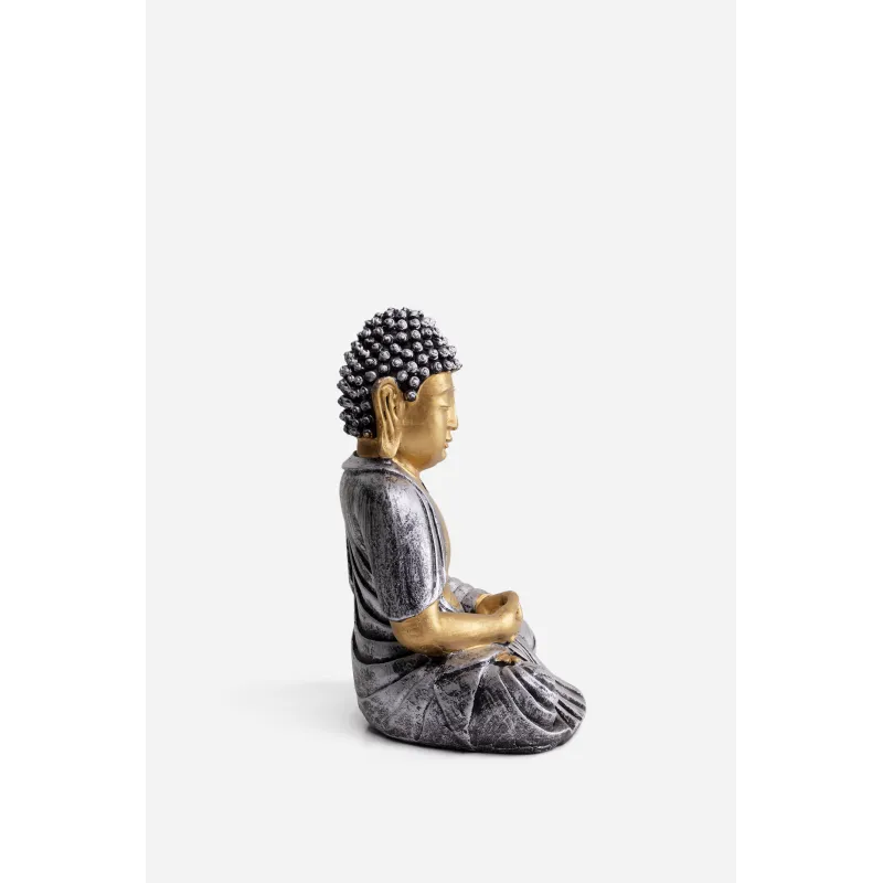 FIGURA BUDA EN RESINA 17.5X12.5X23 cm - DISPONIBLE EN 2 MODELOS