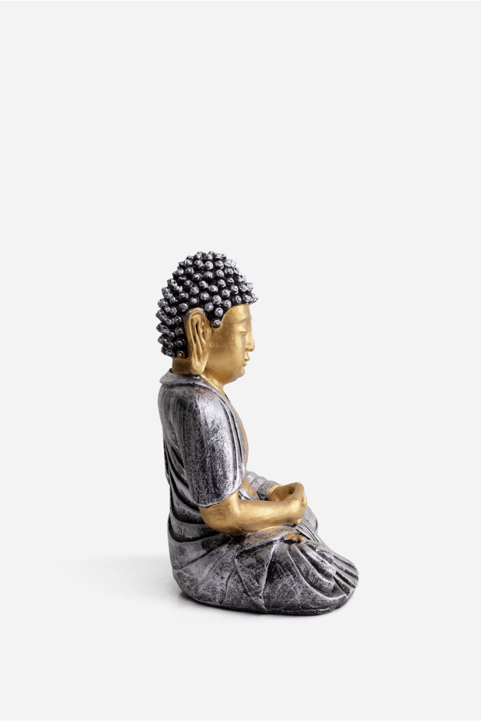 FIGURA BUDA EN RESINA 17.5X12.5X23 cm - DISPONIBLE EN 2 MODELOS