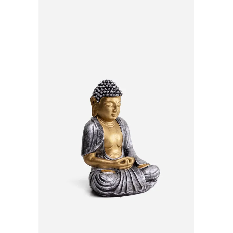 FIGURA BUDA EN RESINA 17.5X12.5X23 cm - DISPONIBLE EN 2 MODELOS